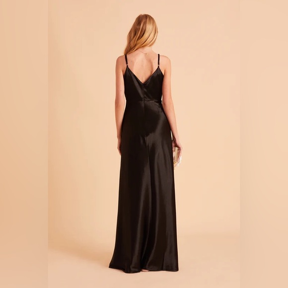 Birdy Grey Jay Satin Dress in Black size XL - Picture 3 of 11
